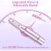 Rechargeable Electric Nail File Cutter 30000 RPM - Professional Metal Nail Drill with Adjustable Speed for Manicure and Pedicure - Includes Polishing Tool - Pink - Buy Online on GoSupps.com