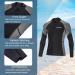 Neoprene Wetsuit Top Jacket 2MM Long Sleeve for Men and Women | Front Zip Windproof Diving Shirt | Ideal for Surfing, Snorkeling, and Water Sports - Buy Online on GoSupps.com