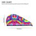 Tie Dye Coral Velvet Dry Hair Cap - Ultimate Hair Protection for Home Travel Pool Parties & Beaches - Buy Online on GoSupps.com