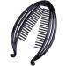Nifocc Banana Hair Clips | Fisht Horses Long Hair Combs for Women & Girls - 4 Pcs Brown & Black - Buy Online on GoSupps.com