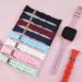 5 Pack Slim Silicone Bands for Fitbit Versa 2 / Versa / Versa Lite - Small Black/Gray/White/Wine Red/Navy Blue - Replacement Wristbands for Women and Men - Buy Online on GoSupps.com