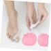 Silicone Gel Toe Spreader & Hammer Toe Splint - Miss Fashionable Pink | 1 Pair Toe Separator & Protector for Foot Corrector - 11X10X6CM - Buy Online on GoSupps.com