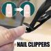 Thick Toe Nail Clippers - Nail clippers for seniors thick nail clipper for men nail clippers for thick toenails toe nail clippers stainless angle head nail clipper | foot nail clippers stainless Black Suit - Buy Online on GoSupps.com