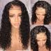 20-Inch Curly Lace Front Wig - Real Brazilian Hair 130% Density Perfect for Black Women - Buy Online on GoSupps.com