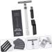 Angoily 3 Sets Manual Razor & Travel Bottles | Silicone Mustache & Double-Sided Face Razor - Durable & Portable - Buy Online on GoSupps.com