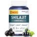 GRANIONS SHILAJIT GUMMIES 2 MOIS | Shilajit Himalaya 800 mg + Ashwagandha + Acide Fulvique | Zinc Vitamine B12 & B6 -Boost Metabolisme - VEGAN - Cassis - 60 Gummies