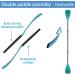 YVLEEN SUP Paddle Board Paddle - Adjustable Aluminum 4-Piece Floating Kayak Paddle for Stand up Paddleboard - Convertible & Lightweight (Lake Blue) - Buy Online on GoSupps.com
