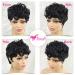 Flandi Short Pixie Curly Wigs for Black Women - Natural Black Synthetic Hair 1B# - Buy Online on GoSupps.com