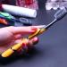 Manual Charcoal Toothbrush - Ergonomic Soft Bristle Tooth Brush for Travel | 1 Pc 19cm Random Color - Buy Online on GoSupps.com