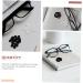 Osaladi 72 Pairs Anti-Slip Earring Covers & Holder for Glasses - Silicone Bracket Black & White - Perfect for Adults - Buy Online on GoSupps.com