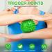 Uraqt Fascia Ball Set - Small Hedgehog Massage Balls for Muscle Tension Relief | Green & Red Knobbed Massage Balls for Feet Back Neck Hands - Buy Online on GoSupps.com
