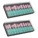 Bonkshire 24 Pieces Professional Polishing Grinding Tools Nail Art Ceramic Drill Bits