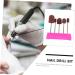 Anneome 1 Set Nail Sand Ring Cap Nail Cuticle Drill Bit Nail File Bits Portable Drill Kit U as Acrilicas Nail Salon Accessory Nail Drill Bits Pro Tools Foot Head Box 8x6cm Rosy - Buy Online on GoSupps.com