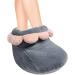 Jomewory Heated Slipper - Fast Heating Fluffy USB Slippers for Work Study Travel & Relaxation | Gray - Buy Online on GoSupps.com