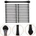 Baluue 25 Pcs Black Lip Balm Applicator Plastic Makeup Beauty Tool Kits Lipstick Brush - Buy Online on GoSupps.com