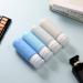 Gemice 90ml Silicone Travel Bottles Set - FDA Approved Refillable Containers for Shampoo Cream and Body Care - 4 Pack Blue - Buy Online on GoSupps.com