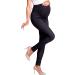 Zeta Ville Maternity Elastic Denim Look Leggings Waistband - Black & Jeans - Size 6-8 - Buy Online on GoSupps.com