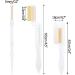 Folding Metal Teeth Eyelash Separator Comb - 2PCS Clear Fine Lash Comb for Eyelash Lift and Brow Waxing - Buy Online on GoSupps.com