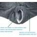 MHKGIOA Wearable Men's Urinal with Elastic Waistband & 2x 500ml Collection Bags (M) - Reusable Urine Collector - Buy Online on GoSupps.com