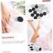 IWOWHERO 12pcs Foot Grinding Stone Extra Coarse Replacement Roller Heads Electronic Foot File Replacement Foot Foot Grinding Electric Polished Frosted Stone Tool Head Manicure - Buy Online on GoSupps.com