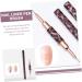 Ipetboom liner pen nail art liner the brush thread a needle Paint pen nail liner brush for nail art nail liner brush for manicure dreadlock fabric beads Pull pen pull wire - Buy Online on GoSupps.com
