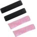 Koboko 4 pieces of belts belts children car belt pads belt protection children car belt cushion children car belt upholstered seat belt upholstery belt cushion car (pink and black)