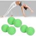 Buy Pack of 3 Peanut Shape Yoga Massage Balls | Muscle Relaxation & Fitness | Green Color - Buy Online on GoSupps.com
