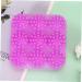 Tovinanna Silicone Scalp Massage Brush Purple Hair Scales Brush for Head Cleaning & Relaxation (8.5x3cm) Perfect for At-Home Spa Treatment - Buy Online on GoSupps.com