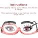 Monolent Sorty Rotating Foldable Make-Up Glasses for Women - Reversible Lens +2.50 in Pink - Perfect Reading & Makeup Solution - Buy Online on GoSupps.com