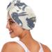 Abstract Rabbit Painting Hair Towel 2 Pack - Super Absorbent Quick Dry Hair Turbans for Women & Girls - Buy Online on GoSupps.com
