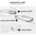 GOOHOCHY 3pcs Laundry Storage Box Laundry Soap Containers Laundry Containers Plastic Transparent - Buy Online on GoSupps.com
