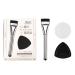 Foundation Makeup Brush - Makeup Foundation Brush Set - Makeup Brushes Set Foundation Brush With Sponges Puff Strong Fluidity Thin Brushes