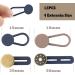 12 Pcs Waist Button Extenders Set for Men and Women - Adjustable Pants and Jeans Waist Extender - Buy Online on GoSupps.com