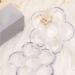 10Pcs Bo tes de Correcteurs Transparentes Six Compartiments Forme Fleur de Prunier 5 5X5 5X1Cm R sistantes L'Usure pour Rouge Ongles DIY - Buy Online on GoSupps.com
