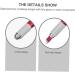 Didiseaon 3pcs Makeup Professional Embroidered Manual Aluminium Make Pen Alloy Eyebrow Supply Permanent 14.2x0.9cmx3pcs Redx3pcs - Buy Online on GoSupps.com