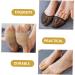 Shop Mikinona 4 Pairs Half Socks - Durable Metatarsal & Forefoot Pads Washable Toe Covers - Ultimate Foot Protection for All-Day Comfort - Buy Online on GoSupps.com