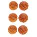 Healeved 6 Stk Massage bum Chinese health relaxation balls for the hands lacrosse balls Hand massage baoding sphere massage balls muscle balls holestone leisure ball fitness mini