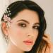 Rose Gold Wedding Hair Comb Set - Pearl Crystal Bridal Accessories for Women and Bridesmaids - Pink Flower Rhinestone Head Pieces - Buy Online on GoSupps.com