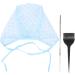 Hair Coloring Highlights Set Barber Salon Hairdressing Hair Staining Highlight Tool Breathable Hair Dyeing - Buy Online on GoSupps.com
