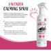Lavender Calming Spray for Stressed and Anxious Dogs 250ml - Dog-Friendly Cologne to Neutralise Odours and Calm Anxious Pets - Buy Online on GoSupps.com