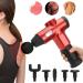 Electric Massage Gun - Quiet Adjustable Muscle Massager with Digital Display for Fatigue Relief | International Shipping - Buy Online on GoSupps.com