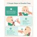GROWNSY Baby Saline Nasal Spray 2 PCS - Natural, Xylitol Infused, Non-Alcoholic Formula for Instant Relief and Daily Nasal Care - Buy Online on GoSupps.com