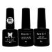 Warm Girl Gel Nail Polish Top Coat and Base Coat Matte Top Coat Gel Polish Set 8ml No Wipe Top Coat Soak off UV LED Glossy Top and Base Coat for DIY Nail Art Manicure