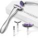 I B N G Jade Face Roller - Premium Facial Rollers for Women | 3 Interchangeable Heads | Face Massage & Skin Care Beauty Tool (Purple & Black - Buy Online on GoSupps.com