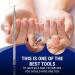 Majestic Bombay Stainless Steel Cuticle Pusher and Nail Cleaner - Professional Nail Care Tool - Buy Online on GoSupps.com