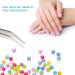 Multi-purpose Stainless Steel Nail Art Tweezers for Nail Art Cotton Ball Pincher Curved Forming Pliers for Nail Styling Nail Tools - Buy Online on GoSupps.com