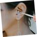 SUPVOX 4-Piece Piercing and Ear Cleaning Kit with Stainless Steel Tools and Brushes - Chinese Supplies for Nose and Ear Care - Buy Online on GoSupps.com