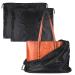 PlasMaller Dust Cover Storage Bags Silk Cloth with Drawstring Pouch For Handbags Purses Pocketbooks Shoes Boots Set of 2 Black 23.6 x 19.6 in
