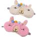 FOMIYES 6 Pcs Sherpa Fleece Eye Masks Plush Sleep Masks for Women & Kids Travel-Friendly Animal Sleeping Masks - Buy Online on GoSupps.com