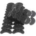 DUTWROY Heel Plates 20 Pairs | Rubber Sole Repair Pad with Nails | Black Shoes Bottom Repair Material for Women Men - Buy Online on GoSupps.com